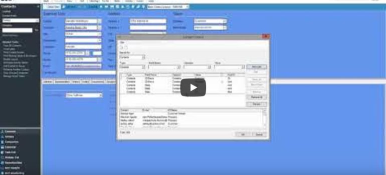 Advanced Lookups in ACT! CRM