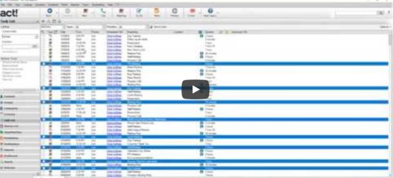 Duplicating Duplicate Tasks in Act!