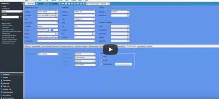 Finding Contacts with Opportunities in ACT! CRM
