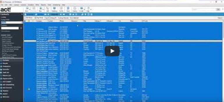 Removing Blank Contacts and Incorrect Record Manager